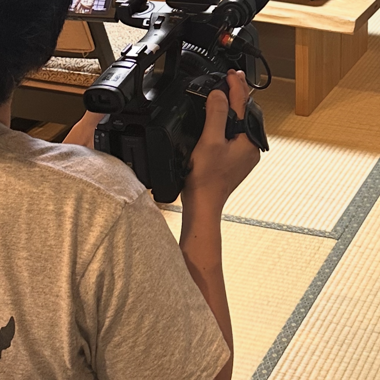 人吉温泉しらさぎ荘　木槿　撮影風景